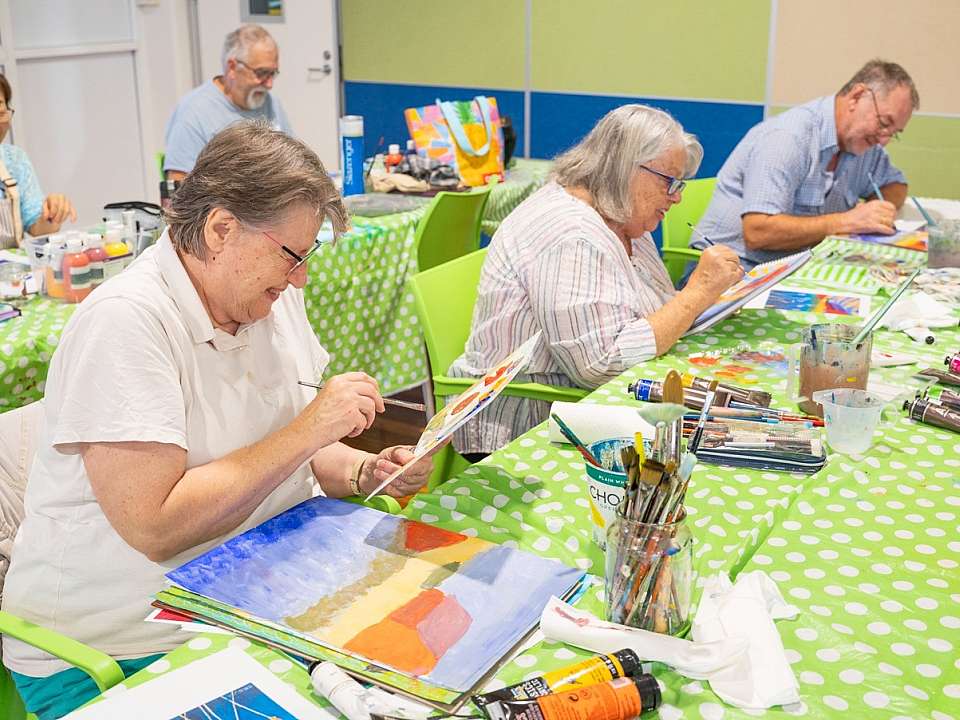 Burnie Brae Art Classes for Seniors in Chermside